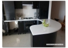 Заказ столешницы из искусственного камня для кухни в Москве